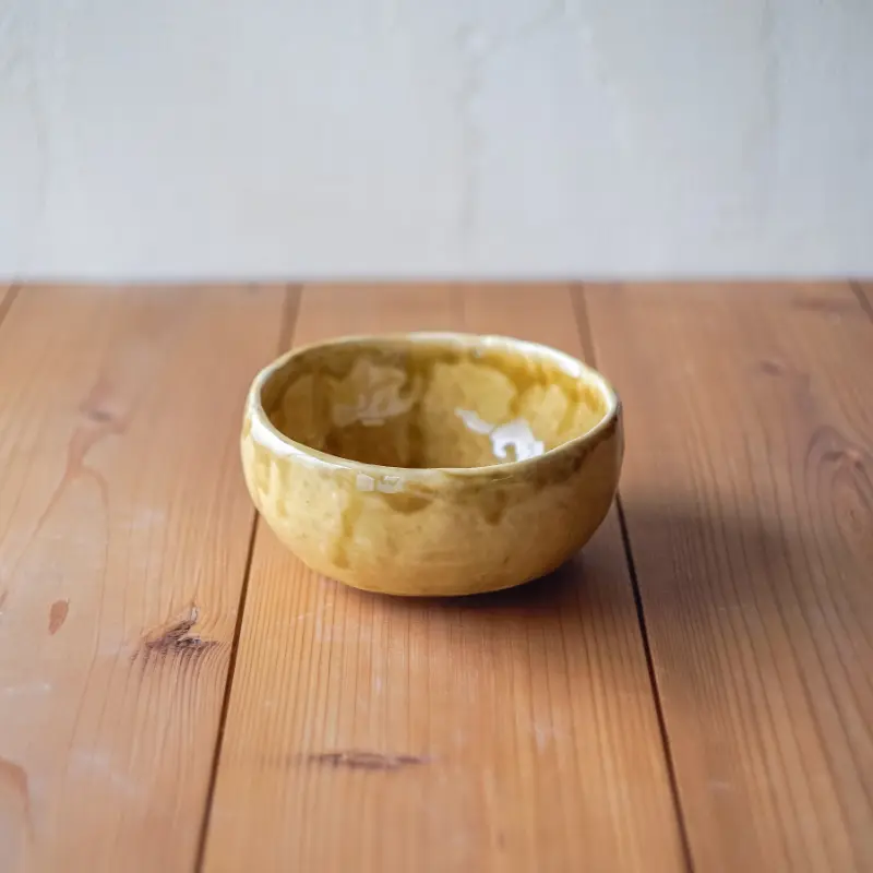 作陶した抹茶椀